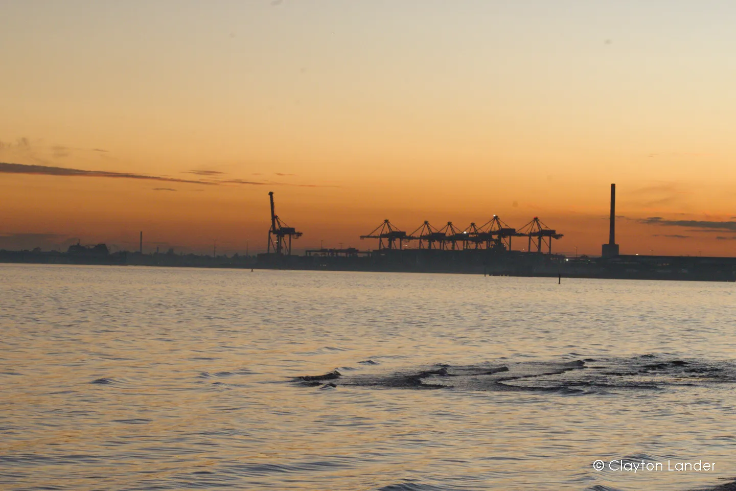 Port of Melbourne Dusk